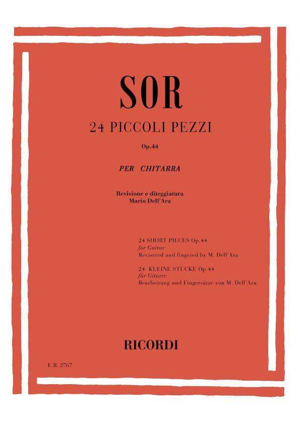 24 Piccoli Pezzi Op. 44 - pro kytaru